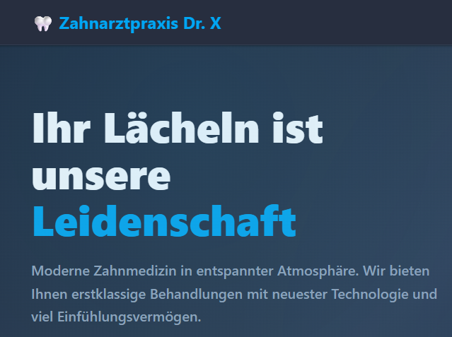 Zahnarzt