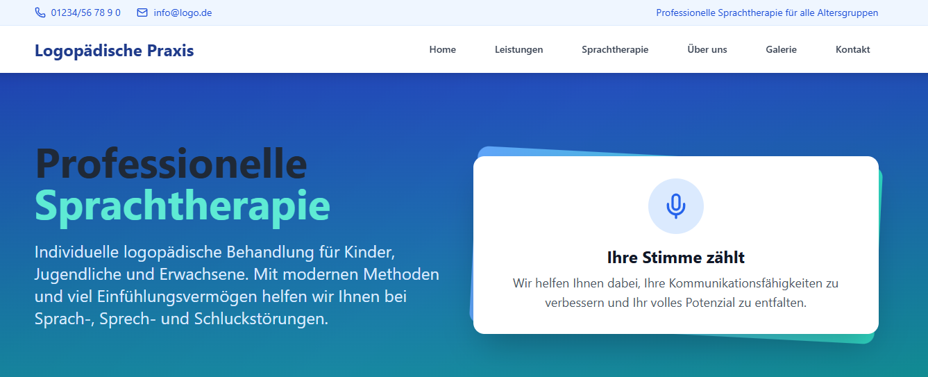 Logopädie